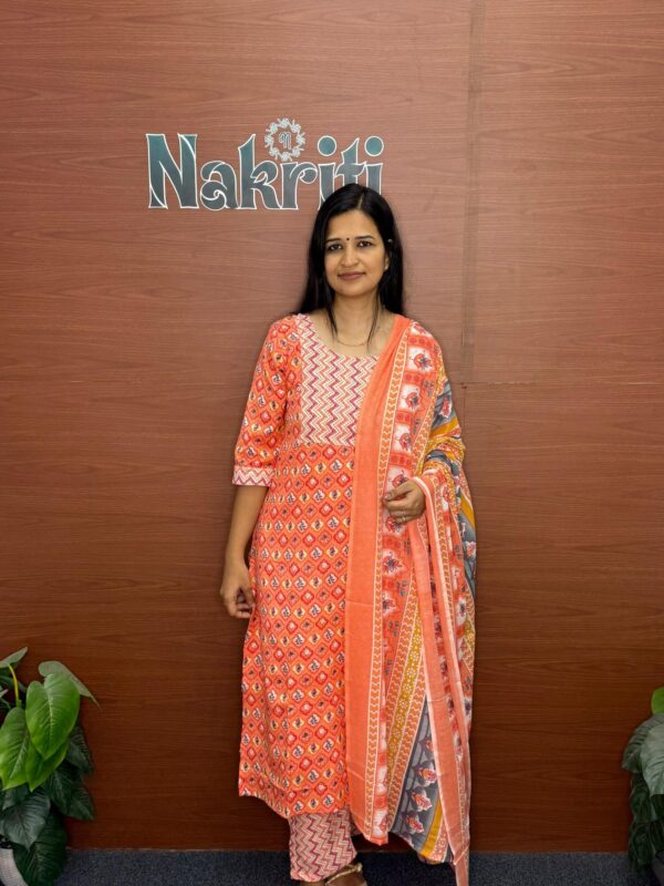 Cotton salwar set (3pc set) (SALE)