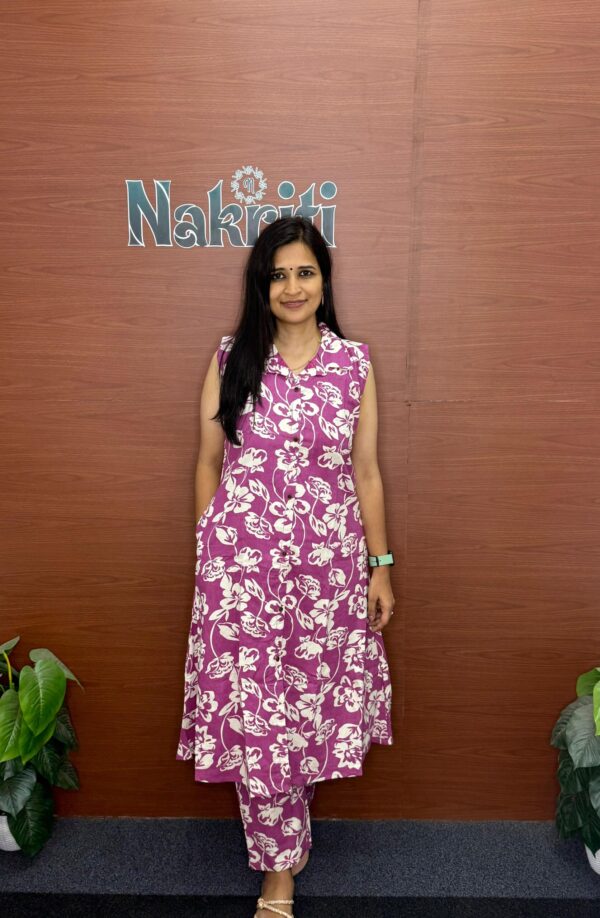 Casual cotton co-ord set