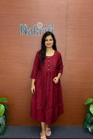 Feeding designer frock