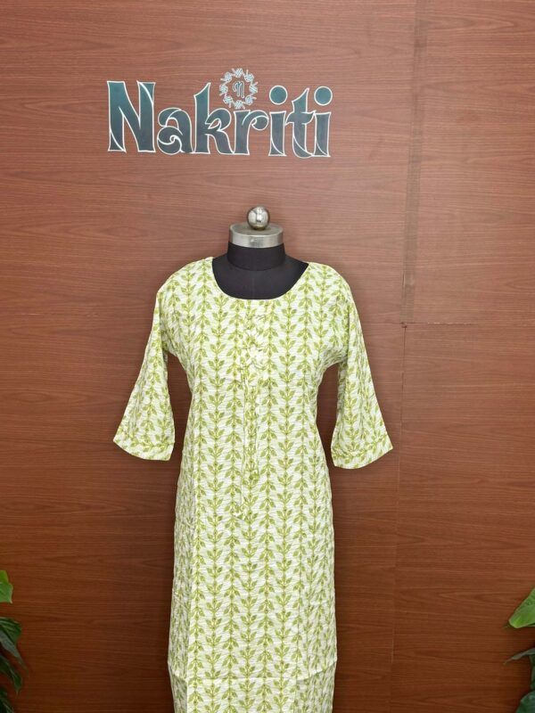 N745-1 Casual cotton kurti