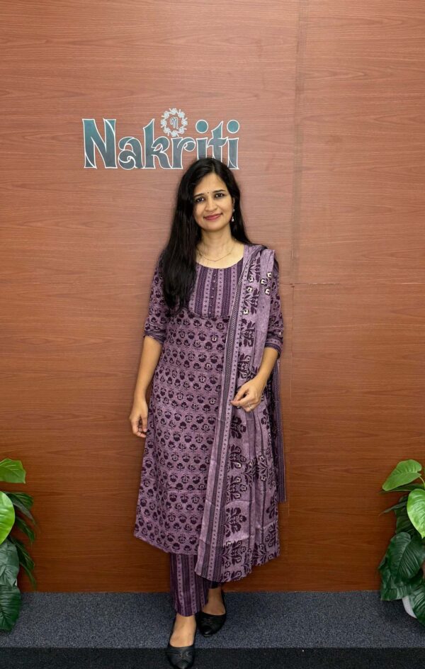 Casual cotton salwar set (3pc set)