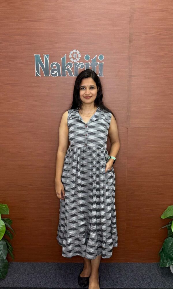 Printed cotton frock