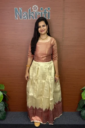 Onam special skirt & top Set