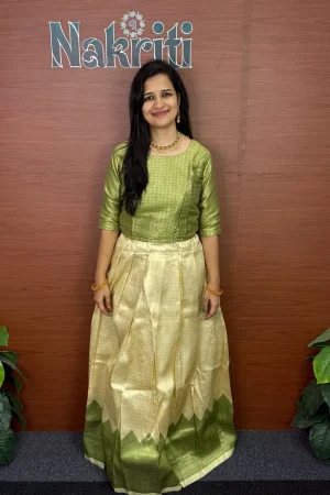 Onam special skirt & top Set