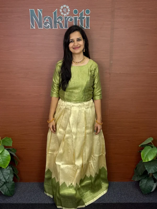 Onam special skirt & top Set