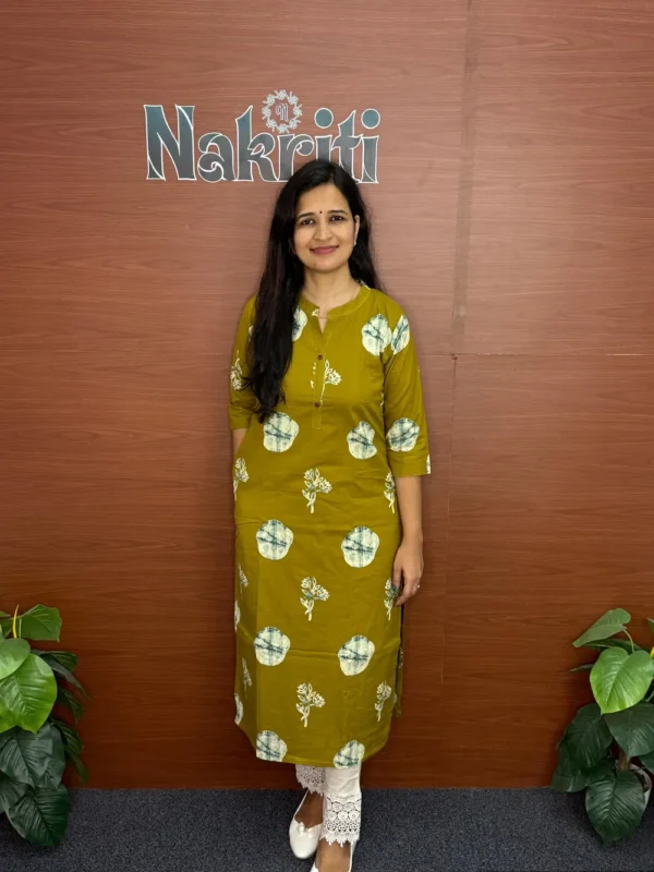 N947 Casual cotton kurti