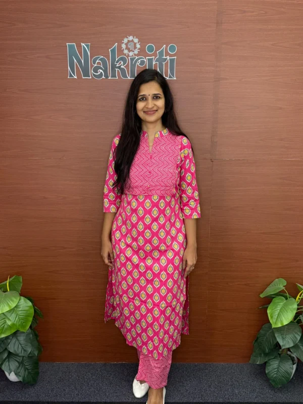 N992-1 Casual cotton co-ord set (2pc set)