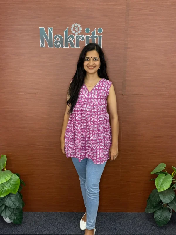 Alia Cut Flared Short Kurti