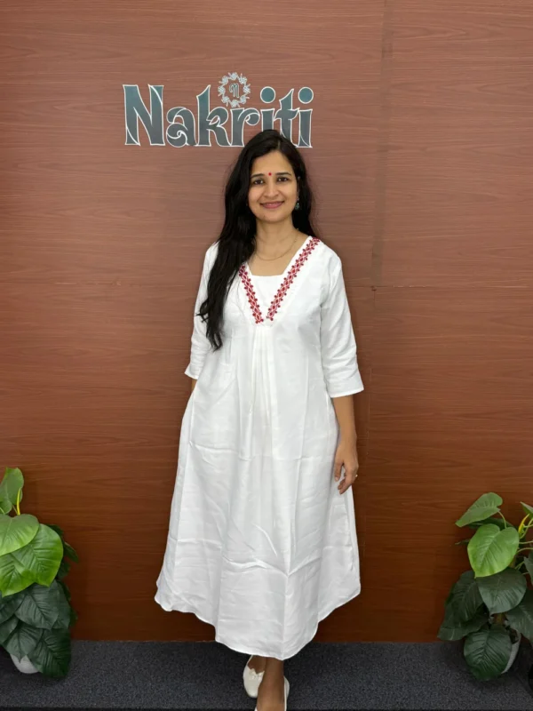 N1091 Designer A-line kurti
