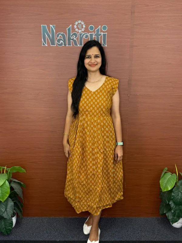 Cotton feeding frock