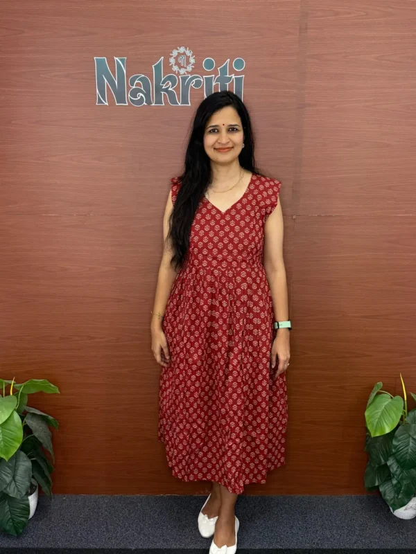 Cotton feeding frock