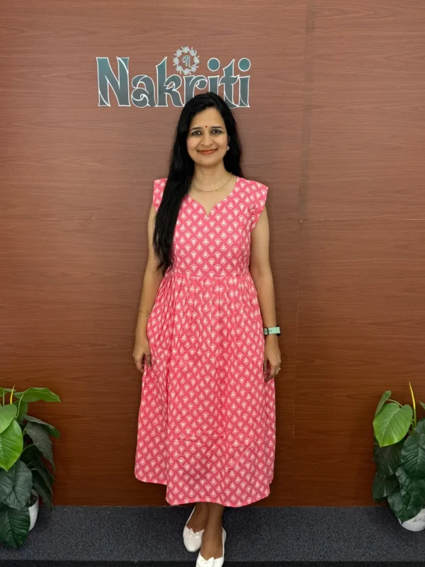 Cotton feeding frock