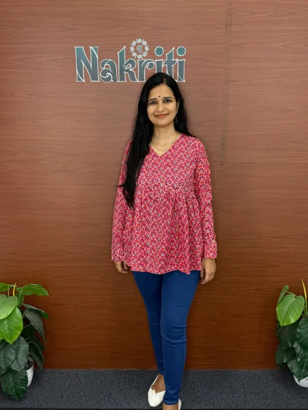 N1043-2 Printed cotton salwar set (3pc set)