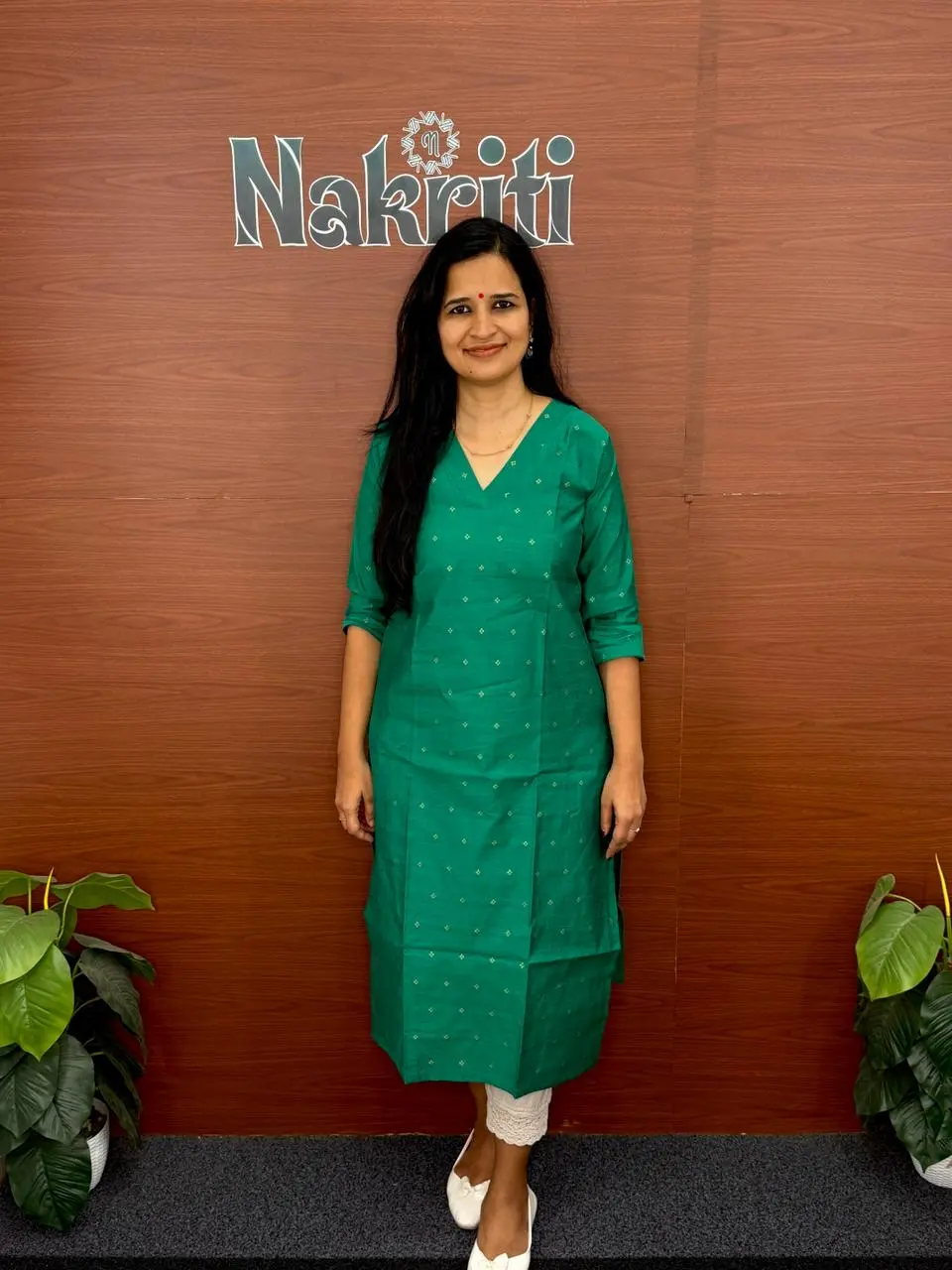 Silk cotton kurti
