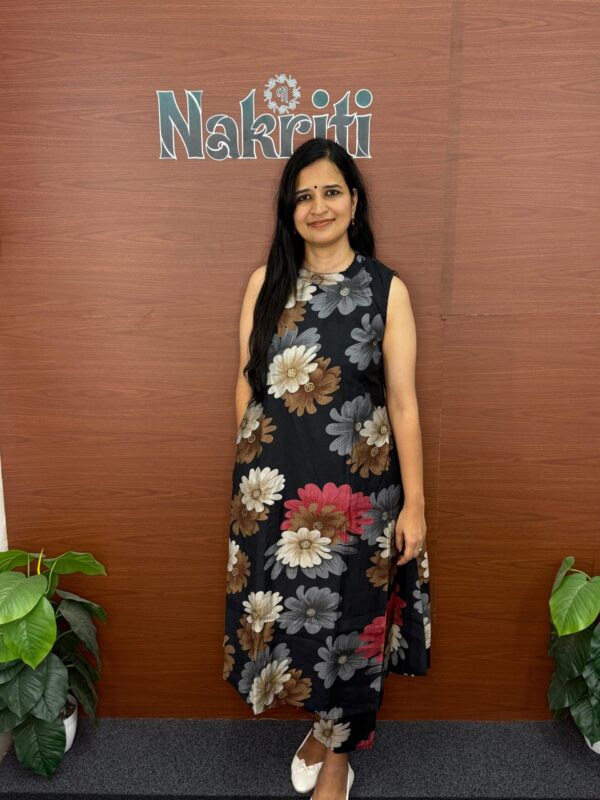 N1087-3 Printed cotton salwar set (3pc set)