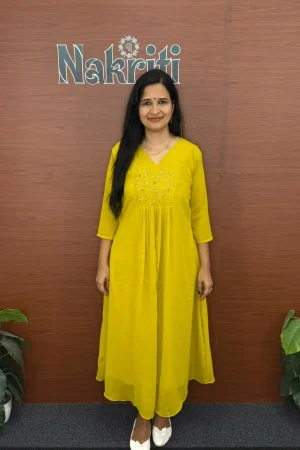 Party Wear Designer Georgette Kurti