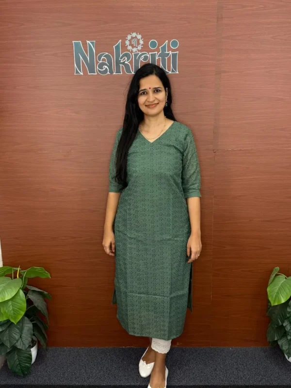 Hakoba pure cotton kurti