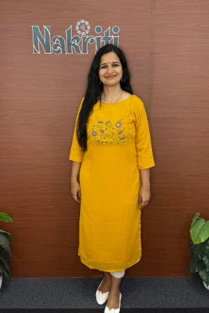 Georgette designer kurti