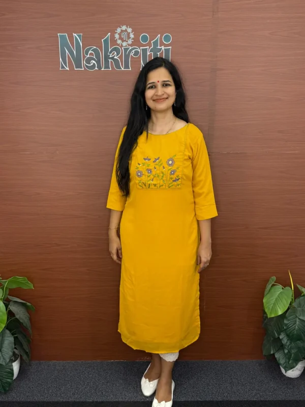 Georgette designer kurti