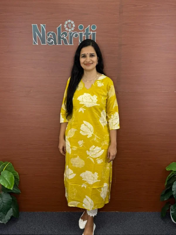 Casual pure cotton kurti(SALE)