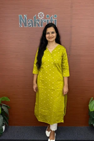 Silk cotton kurti