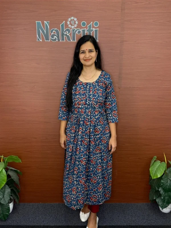 N1133 Cotton designer kurti