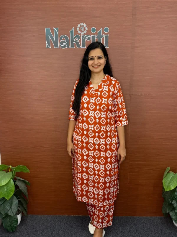 N1149 Cotton Co-ord Set(2pc set)