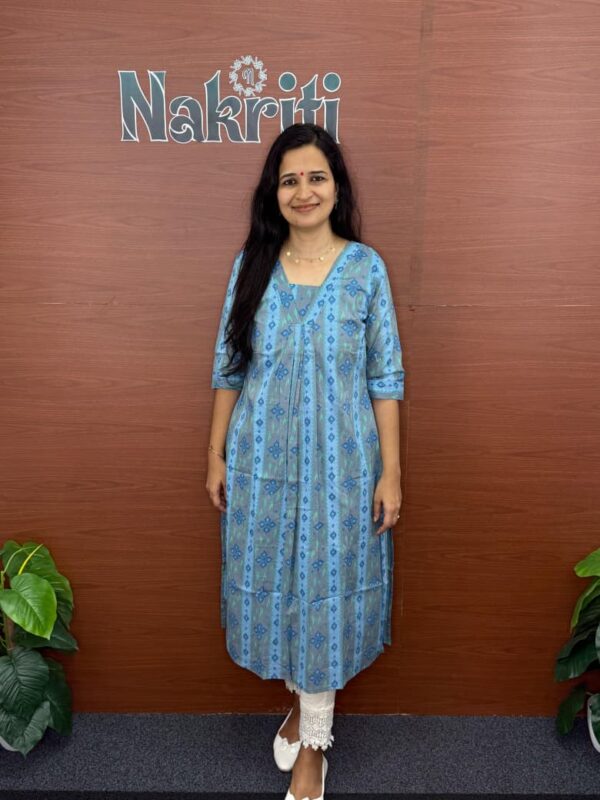 N1151-1 Casual pure cotton kurti