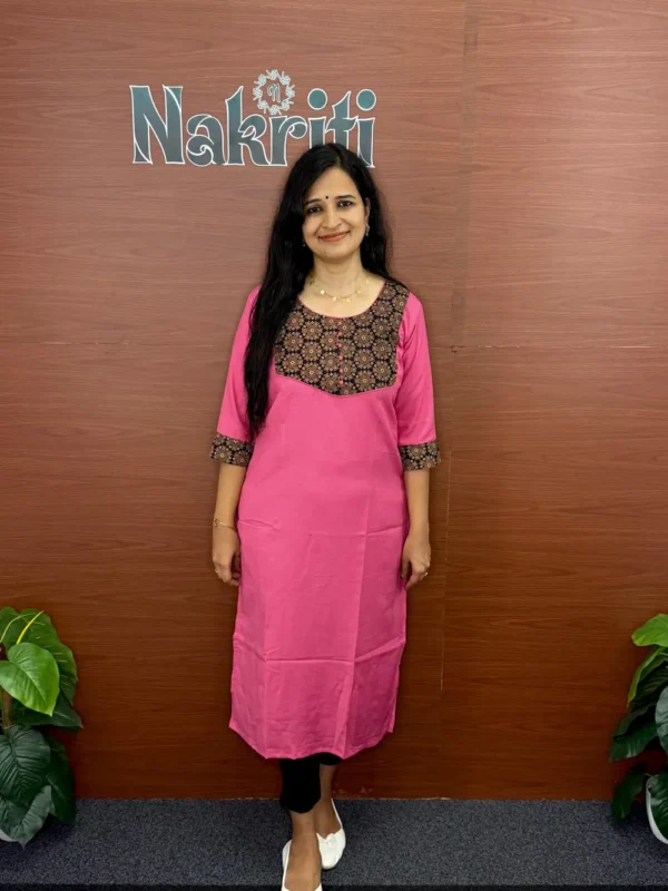 N1209-01 Soft cotton kurti