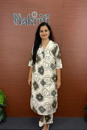Muslin silk co-ord set (2pc set)
