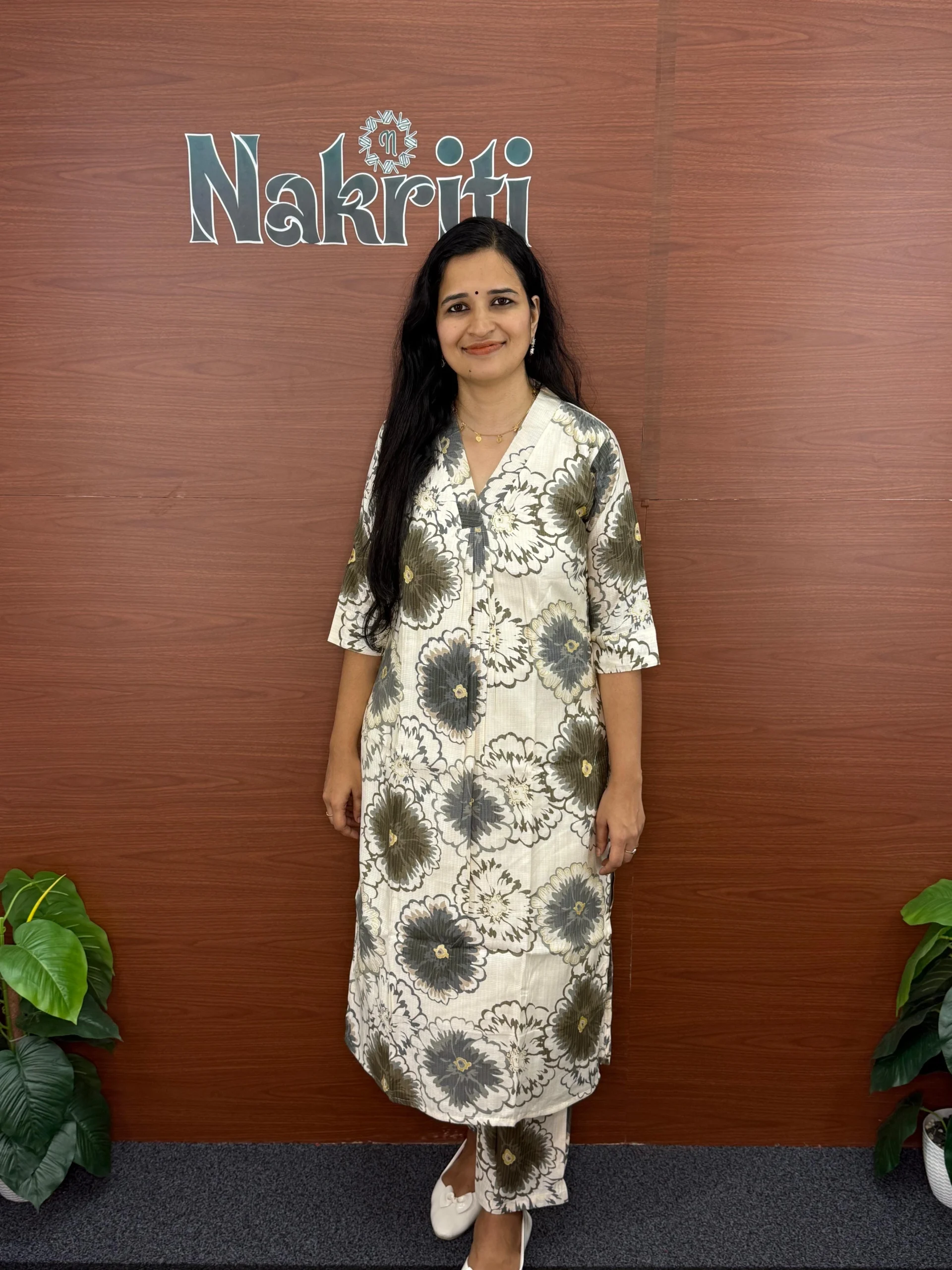 Muslin silk co-ord set (2pc set)