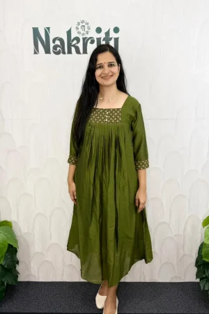 Georgette designer kurti