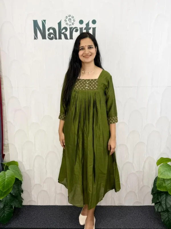 Georgette designer kurti