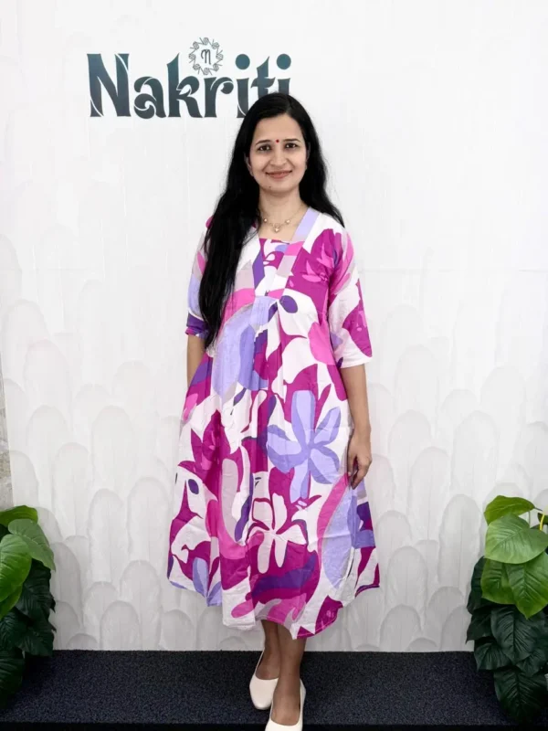 A-line Cotton Kurti