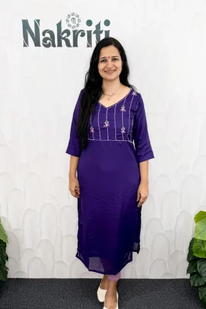 Designer georgette kurti