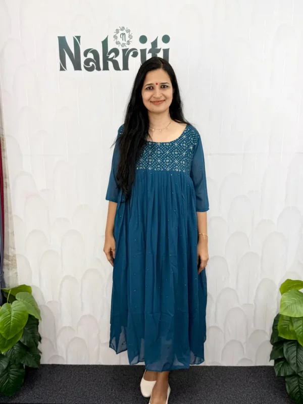 Designer georgette kurti