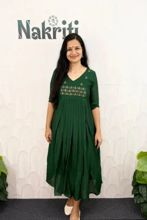 Georgette designer kurti