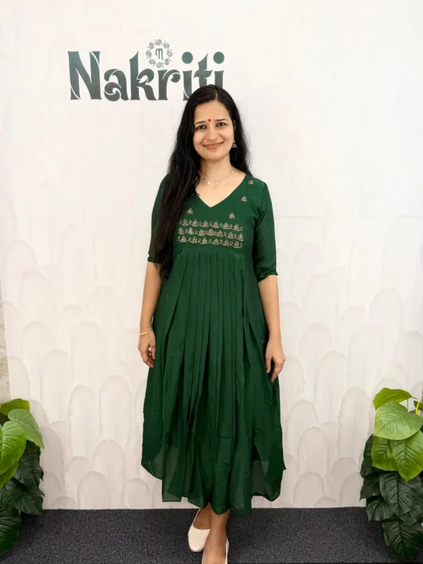 Georgette designer kurti