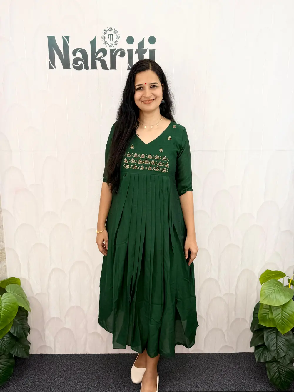Georgette designer kurti