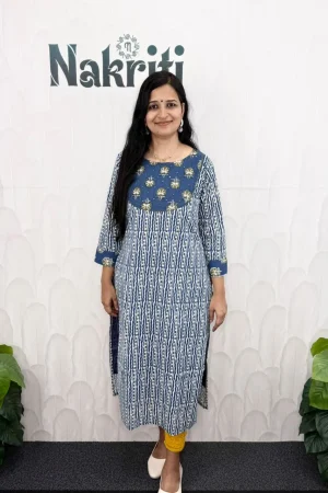 Designer pure cotton kurti