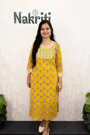 Designer pure cotton kurti