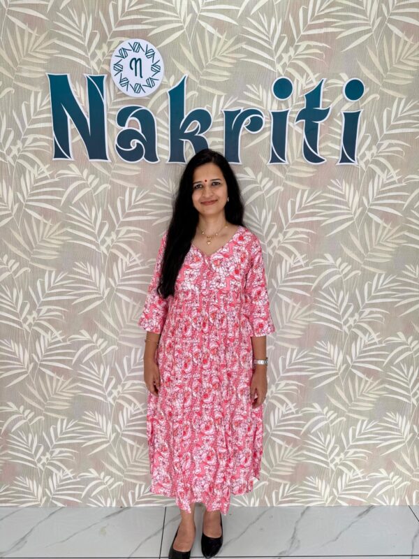 Floral print A line kurti