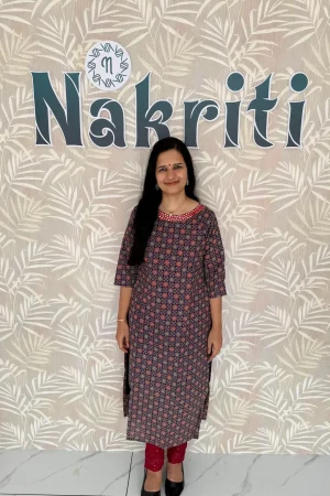 Pure cotton designer kurti