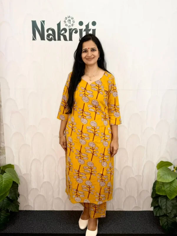 Pure Cotton Co-ord Set(2pc set)