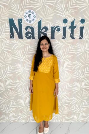 Georgette designer kurti