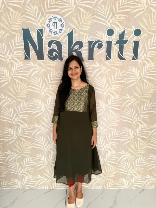 Georgette designer kurti