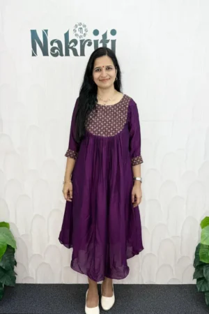 Georgette designer kurti