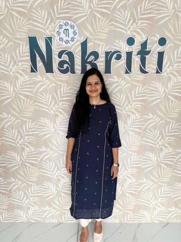 Handloom cotton kurti