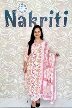 Pure cotton salwar set (3pc set)