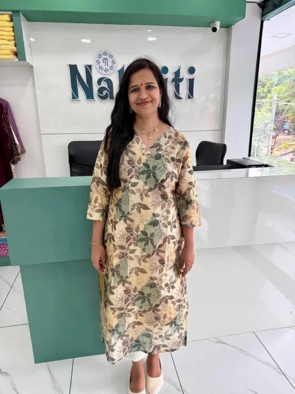 Hakoba printed kurti